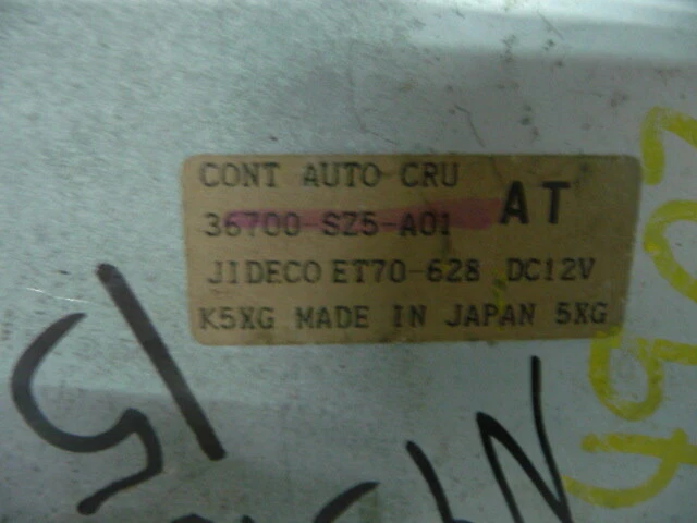 NY596-15 GARANTÍA OEM 1996 1997 MÓDULO DE CONTROL DE CRUCERO ACURA TL Foto 2 de 2