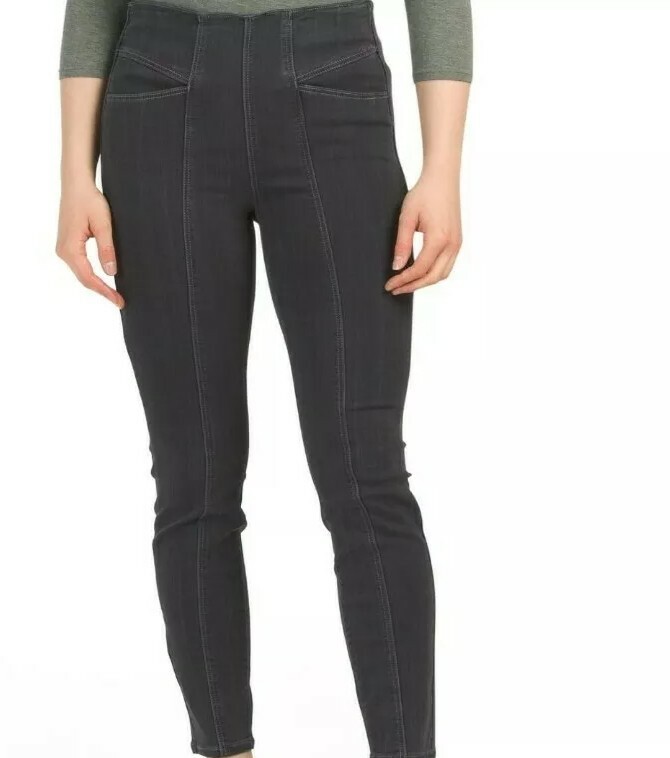 LIVERPOOL Pull on skinny jeans Legging Jegging Grey Black REESE High waist  pants - Main Image