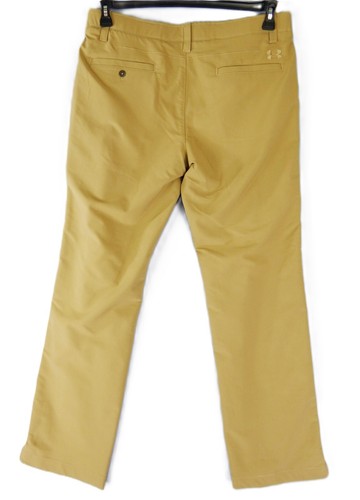 Under Armour Golf Pant UA Match Play Performance Men's 38x32 BEIGE Stretch Band - Picture 2 of 10