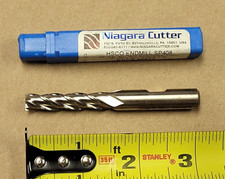 NIAGARA CUTTER EDP 46677 HSCO END MILL 5/16X3/8X1-3/8X3-1/8 SP408 4 FLUTE