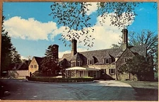 Rome New York The Beeches Resort Restaurant Motel Postcard c1950