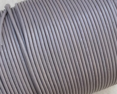 Premium Leather Round Cord 1mm 1.5mm 2mm Size Wire Jewelry Making Lavender N16