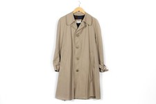 Aquascutum London trench uomo Aqua 5 completamente foderato vintage taglia 42 piccolo anni 90
