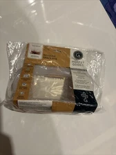 Honest Goods  Silicone Reusable Food Bag Snack Storage Size 21oClear White Color