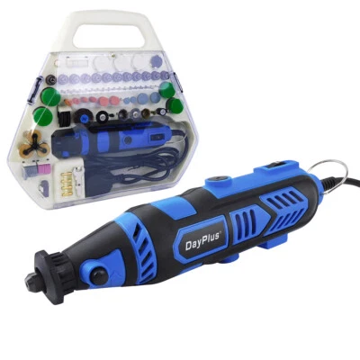 DAYPLUS Dremel Drill 252pc Accesories Kit Rotary Craft Home Garage Work Precision Set
