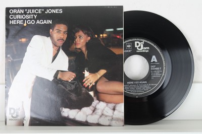 7'' Single - ORAN ''JUICE'' JONES - Curiosity - Dej Jam Records 1986