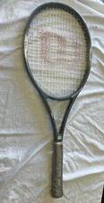 Wilson Graphite Comp Tennis Racket PWS High Beam Series - 4 3/8" Racquet See Dis