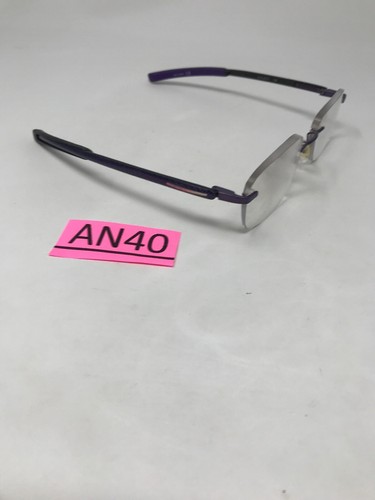 AIRLOCK MANHATTAN Eyeglasses Frame Rimless 505 51-19-135 Purple Carbon AN40 - 第 9/9 張圖片