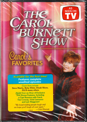 THE CAROL BURNETT Show CAROLS FAVORITES on a DVD of CLASSIC TV Vtg. COMEDY Rare!