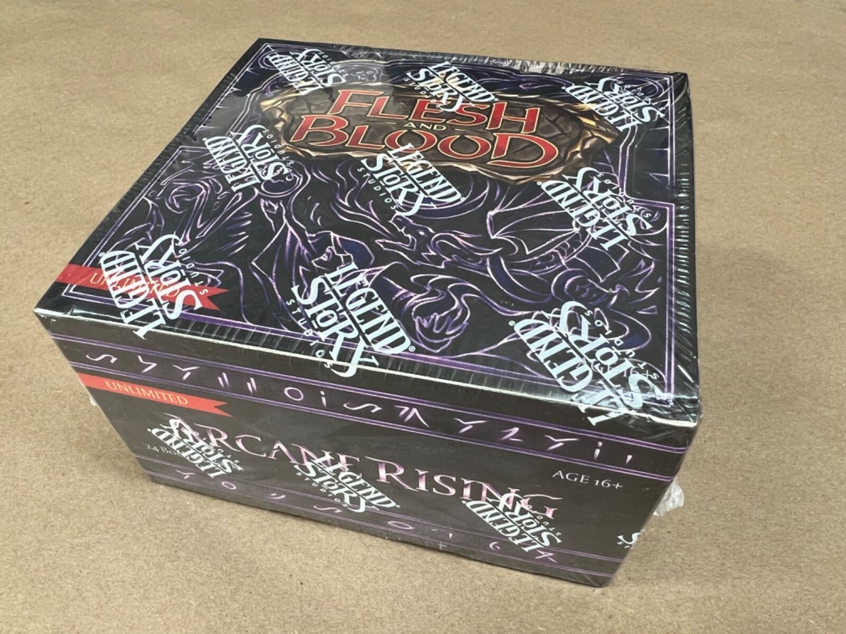 Flesh And Blood - Arcane Rising Unlimited Booster Box - New/Factory Sealed  | eBay