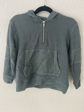 Chaser Kids Boys Forest Green Hooded Sweatshirt NWOT Size 6