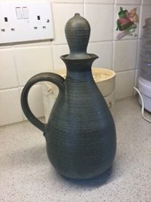 Jackpots Of Louth Studio Pottery Krug mit Stopfen, Ölkrug, Weinkrug, Karaffe