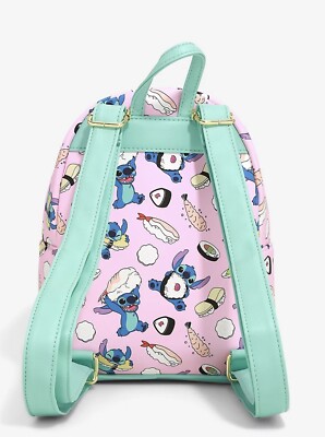 Loungefly Disney Lilo & Stitch Sushi Stitch Mini Backpack Loungefly Disney Lilo & Stitch Sushi Mini Backpack | eBay main image 2