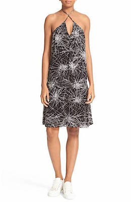 Diane Von Furstenberg Serana Popover Halter Dress Diane Von Furstenberg Serana Popover Halter Dress