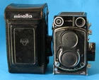 Minolta Autocord CDS TLR 120 Film Camera With Minolta Rokkor 75mm Lens