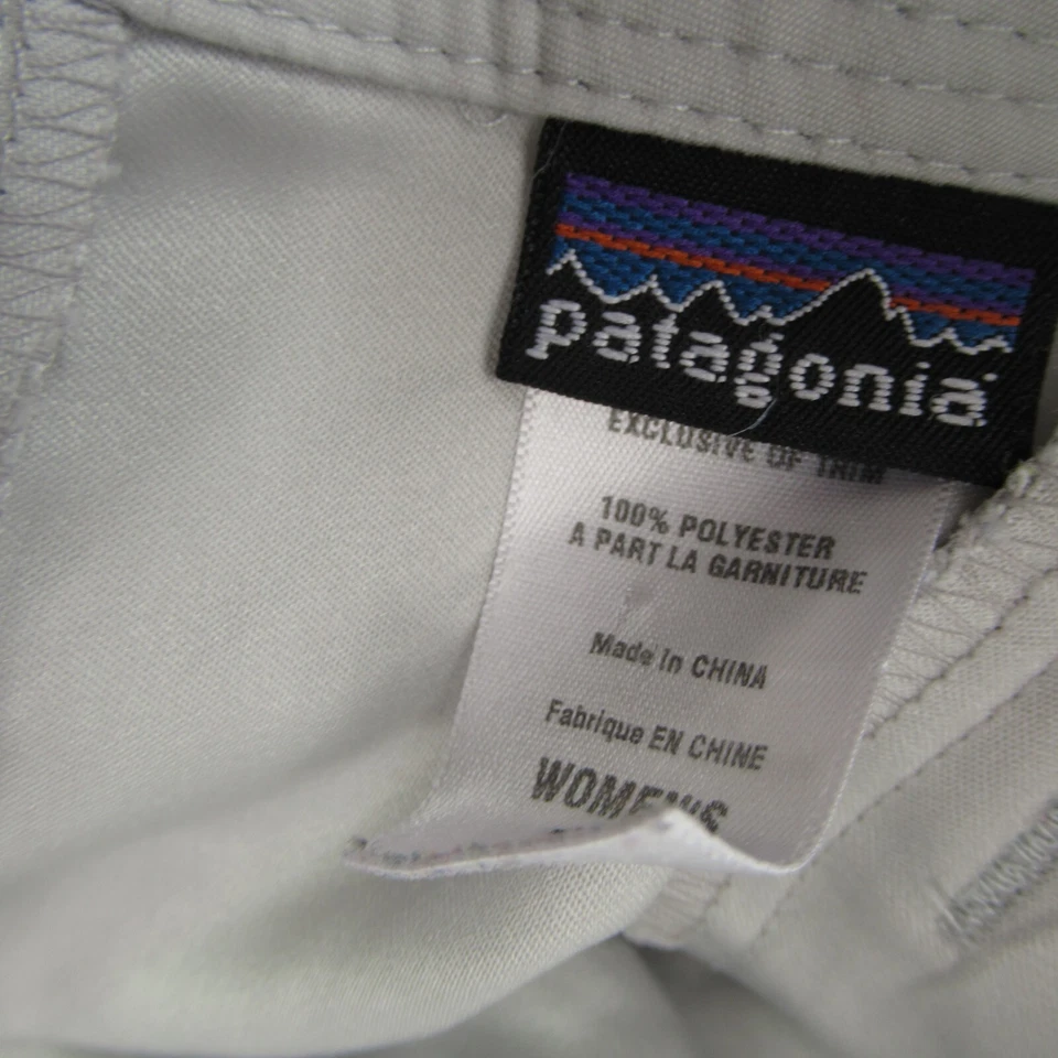 Pantalones Cortos Patagonia Para Mujer 10 Bolsillos Ligeros Exterior Chino Informal Foto 3 de 4