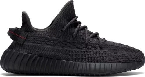 Adidas Yeezy Boost 350 V2 nere riflettenti taglia 6 FU9007 NUOVE