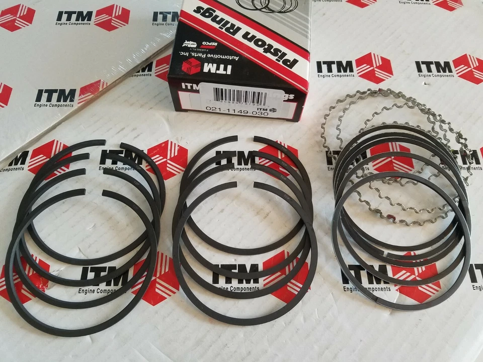 活塞环套装 +.030 超大款 适合 Datsun L18 & L20B 510,610,620,710 ,720 73-80 — 第 4/4 张图片