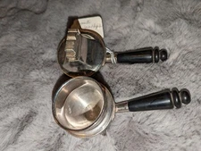 Mid Century Chrome Ashtray & Lighter Set 1950's ASR Table Lighter & Ashtray