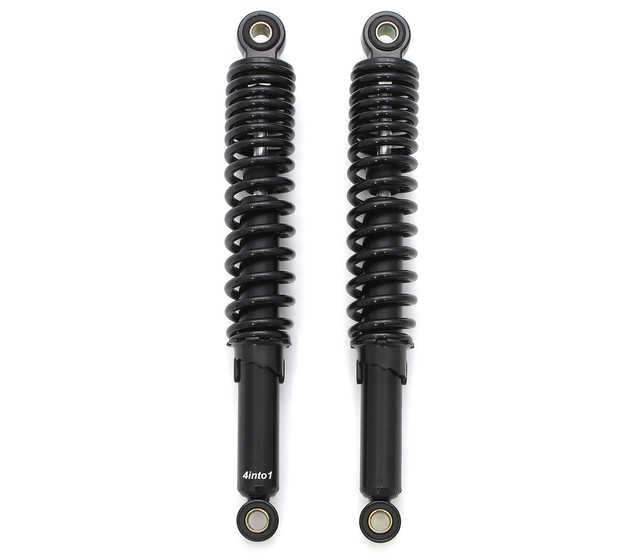Black Shocks - 335mm (13 1/8") - S65 CL/CT70 XL75 CL/CT/CM/S90 CM91 CT110 Black Shocks - 335mm (13 1/8") - S65 CL/CT70 XL75 CL/CT/CM/S90 CM91 CT110