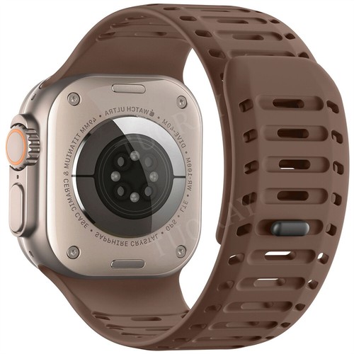 Für Apple Watch Series Ultra 10 9 8 7 SE 6 iWatch 49mm Silikon Sport Armband Band - Bild 125 von 204