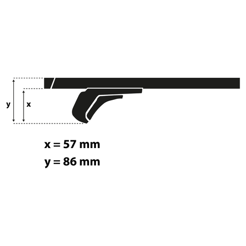 Für VW Passat Variant B9 Typ CJ5 G3 Clop - Dachträger - Stahl - Neuware - Bild 7 von 7
