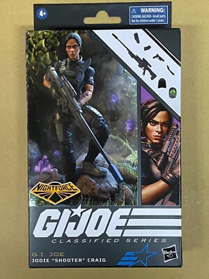 HASBRO G.I. JOE CLASSIFIED SERIES 90 JODIE “SHOOTER” CRAIG