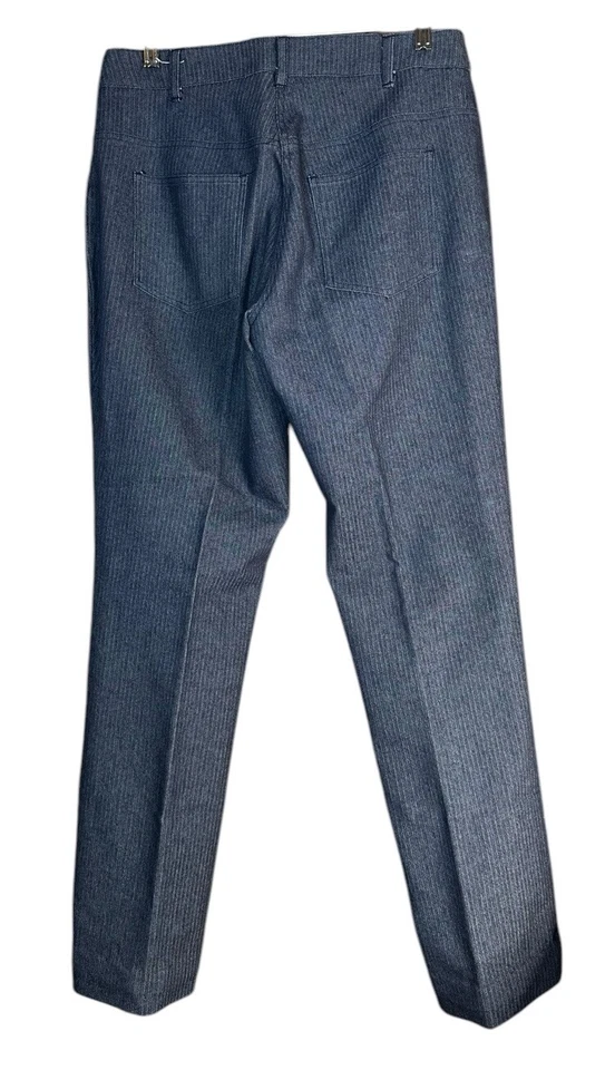 Pantalón vaquero y blazer View By Walter azul espiga talla 10 L Foto 4 de 4