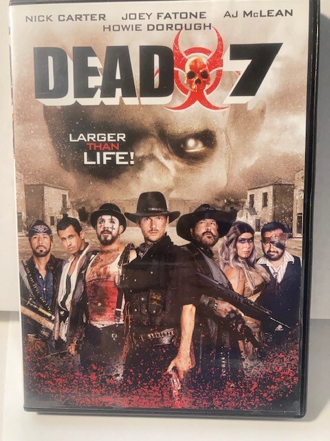 Dead 7 DVD 2016 Nick Carter Joey Fatone Asylum Home Entertainment