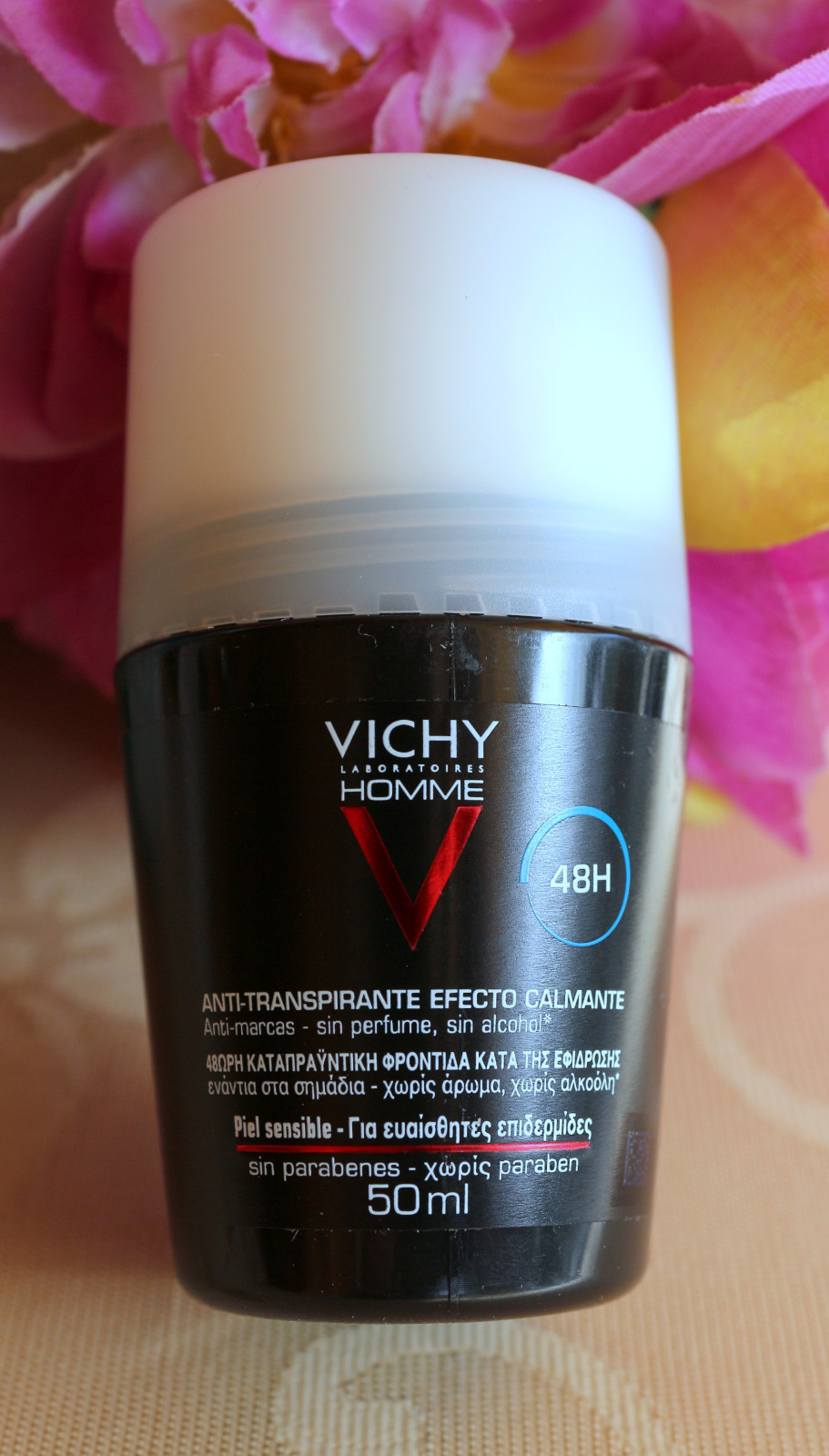 VICHY HOMMEMEN DEODORANT ANTITRANSPIRANT 48h FOR SENSITIVE SKIN ROLL