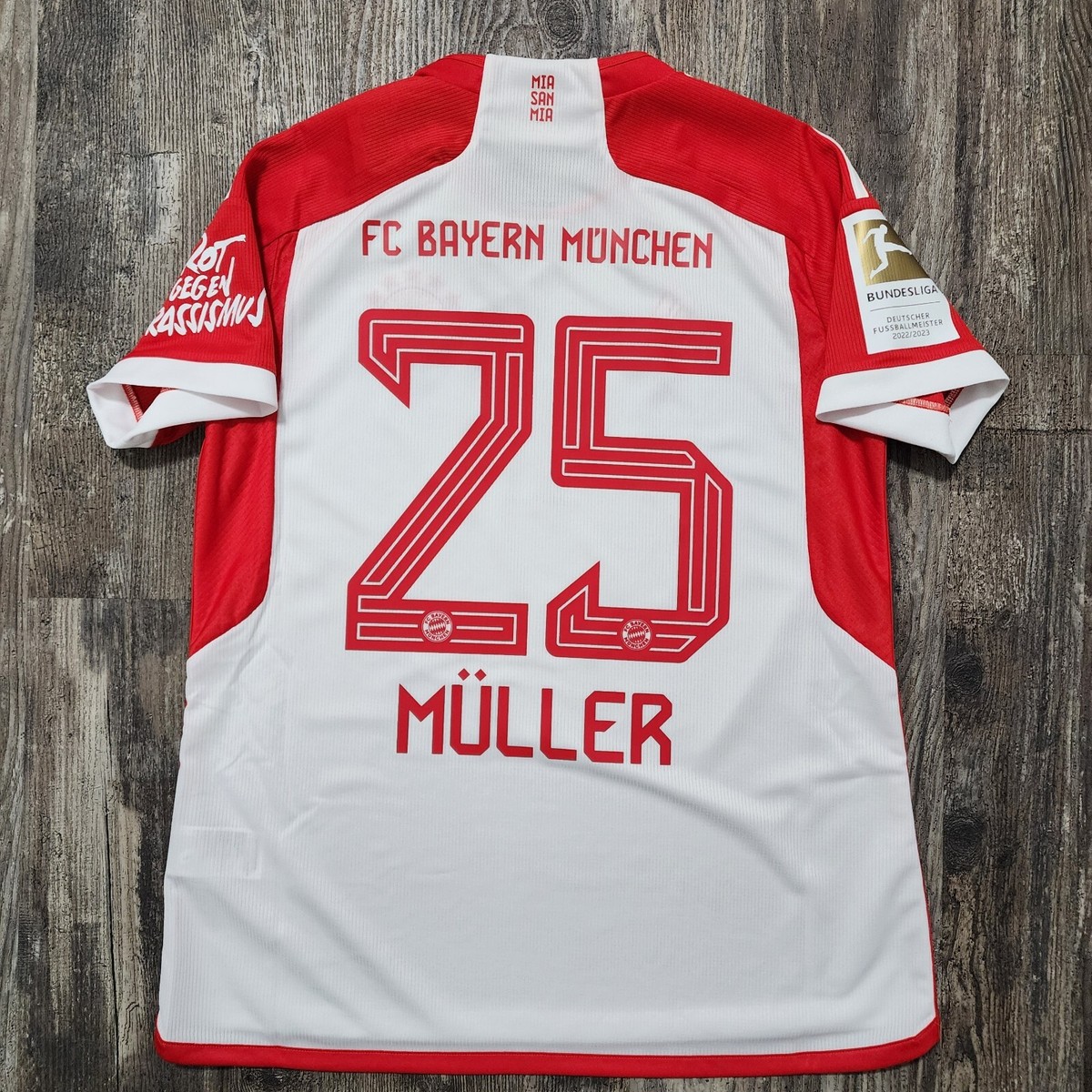 2024 Adidas FC Bayern Munich Home Soccer Jersey Thomas