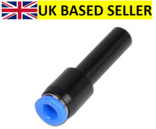 PNEUMATIC PUSH IN FITTING AIR WATER PIPE - ALL TYPE FITTINGS 4-6-8-10-12-14-16MM