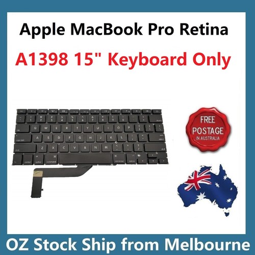 Apple MacBook Pro Retina 15" A1398 2013 2014 2015 Keyboard US Backlight Backlit - Picture 6 of 6