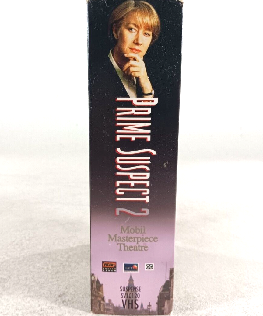 Prime Suspect 2 Mini Series VHS 1992 Double Cassette Starring  