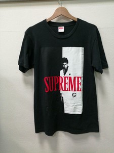 supreme scarface split tee white