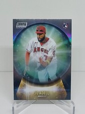 2021 Stadium Club Chrome Crystal Ball Jo Adell Rookie Los Angeles Angels 