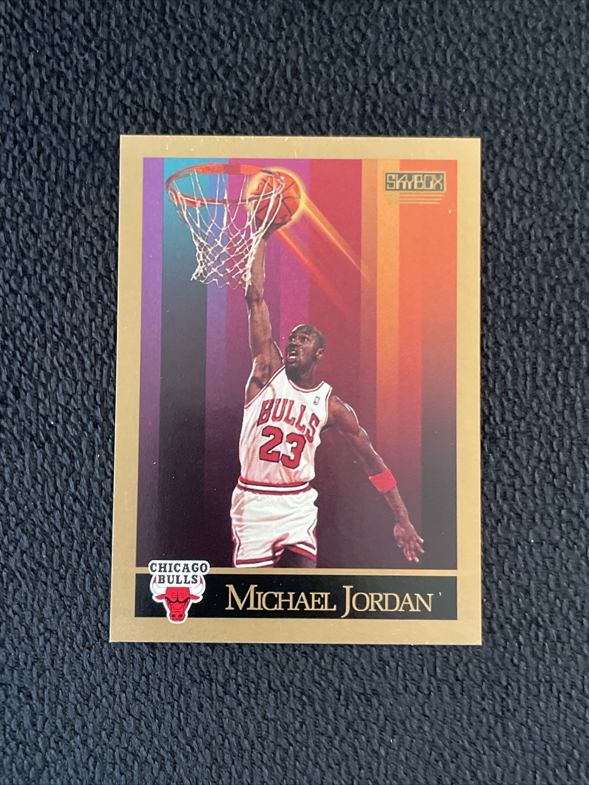 Michael Jordan 1990-91 Skybox #41 Chicago Bulls NM