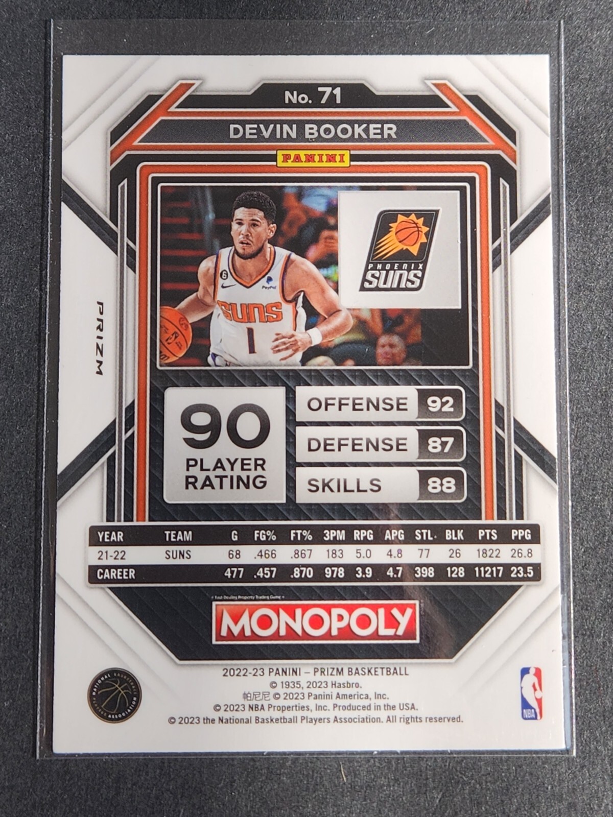 2022-23 Monopoly Prizm Free Parking Red Cracked Ice Panini Exclusive Cards - Picture 84 of 102