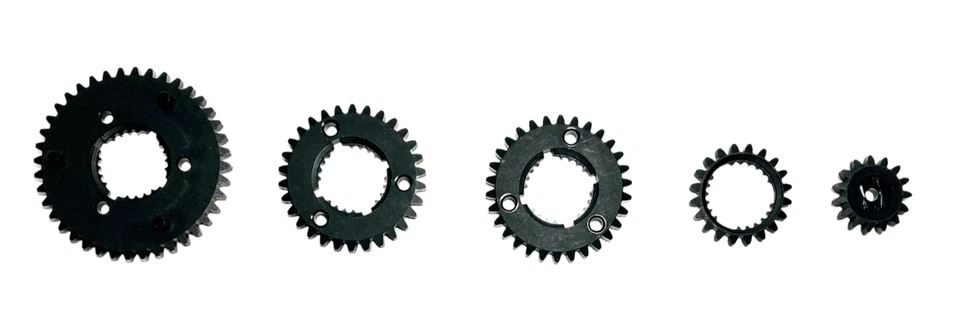 Piezas de repuesto Fischertechnik (5) ruedas dentadas de kit motor + engranaje motor + engranaje de colección Foto 2 de 3