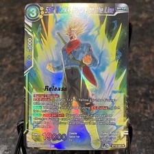 SS2 Trunks Future on the Line PRERELEASE Foil Dragon Ball Super Card Game NM
