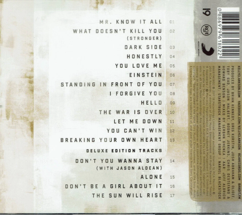 Kelly Clarkson - Stronger Deluxe Edition CD - image 2 of 2