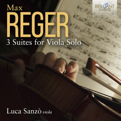 SANZO,LUCA - REGER:3 SUITES FOR VIOLA SOLO