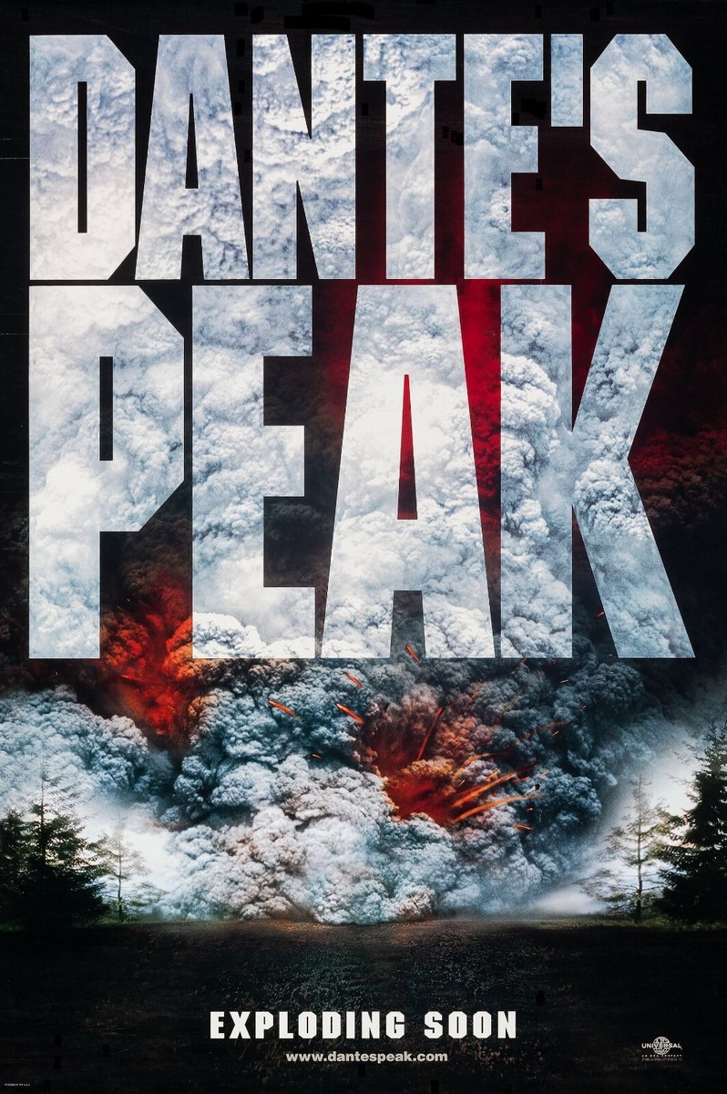 ダンテズピーク  ポスター DANTE'S PEAK (1997) ORIGINAL ADVANCE MOVIE POSTER - ROLLED | eBay