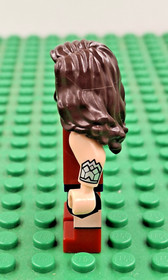 LEGO DC Super Heroes Wonder Woman Minifigure sh0221 Dark Red Torso 76087 76046