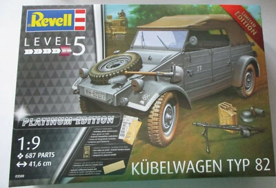 REVELL® 03500 1:9 KÜBELWAGEN TYP 82 NEU OVP