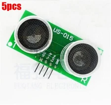 5Pcs Dc 5V Distance Measuring Transducer Sensor US-015 Ultrasonic Module New vx