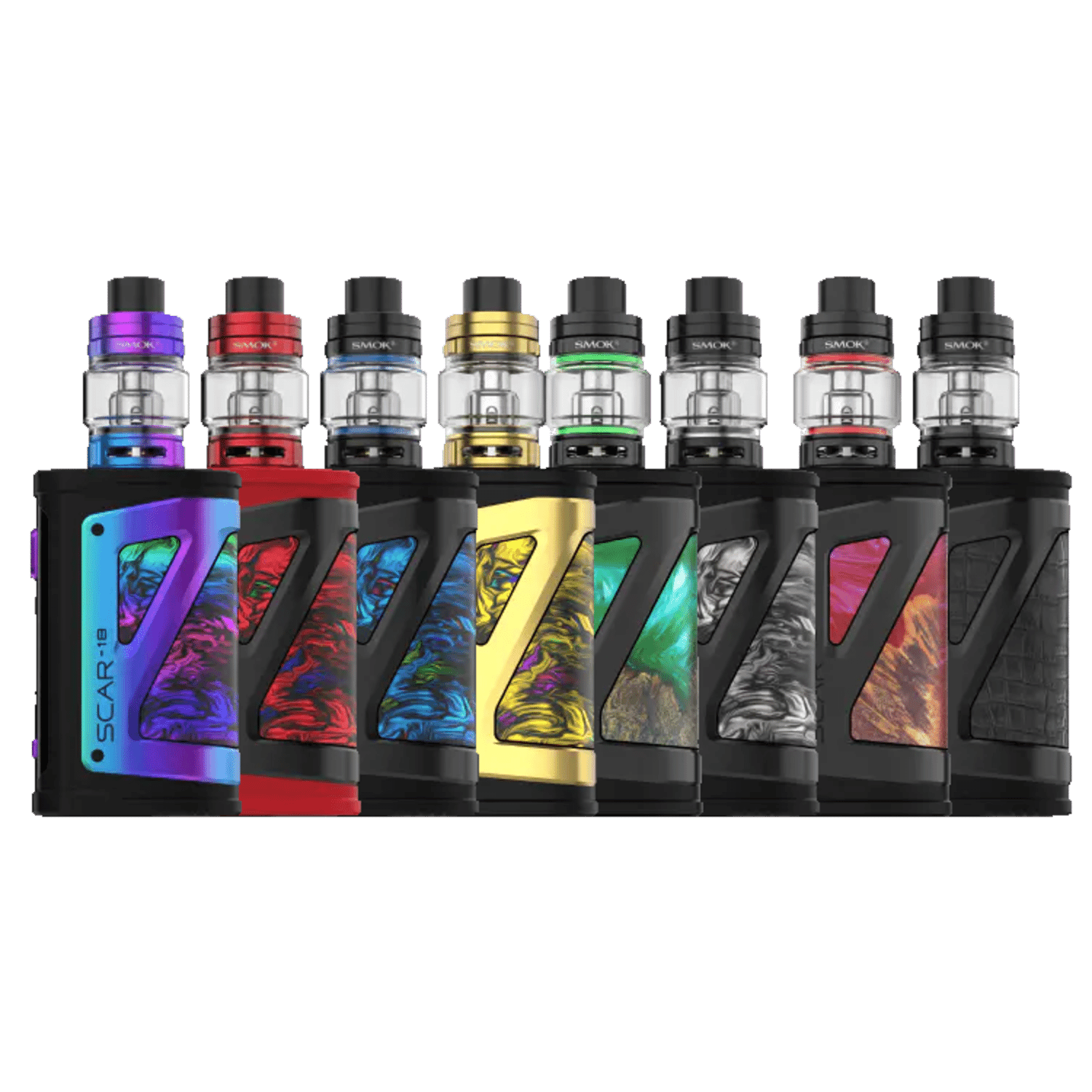 Genuine SMOK Smok Scar18 Vape ECigarette 230W Mod Starter Kit Fast