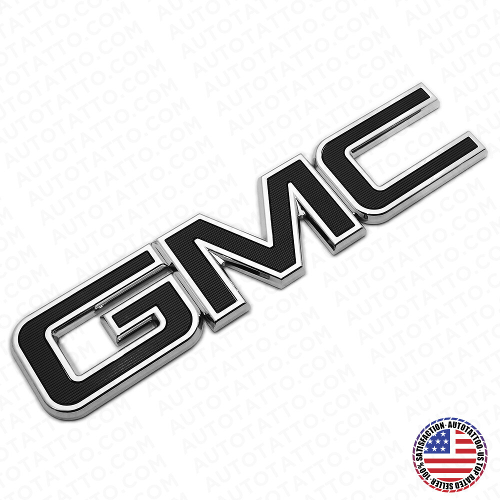 1419 GMC Sierra Canyon Tailgate Letter Logo Emblem Adhesive Nameplate