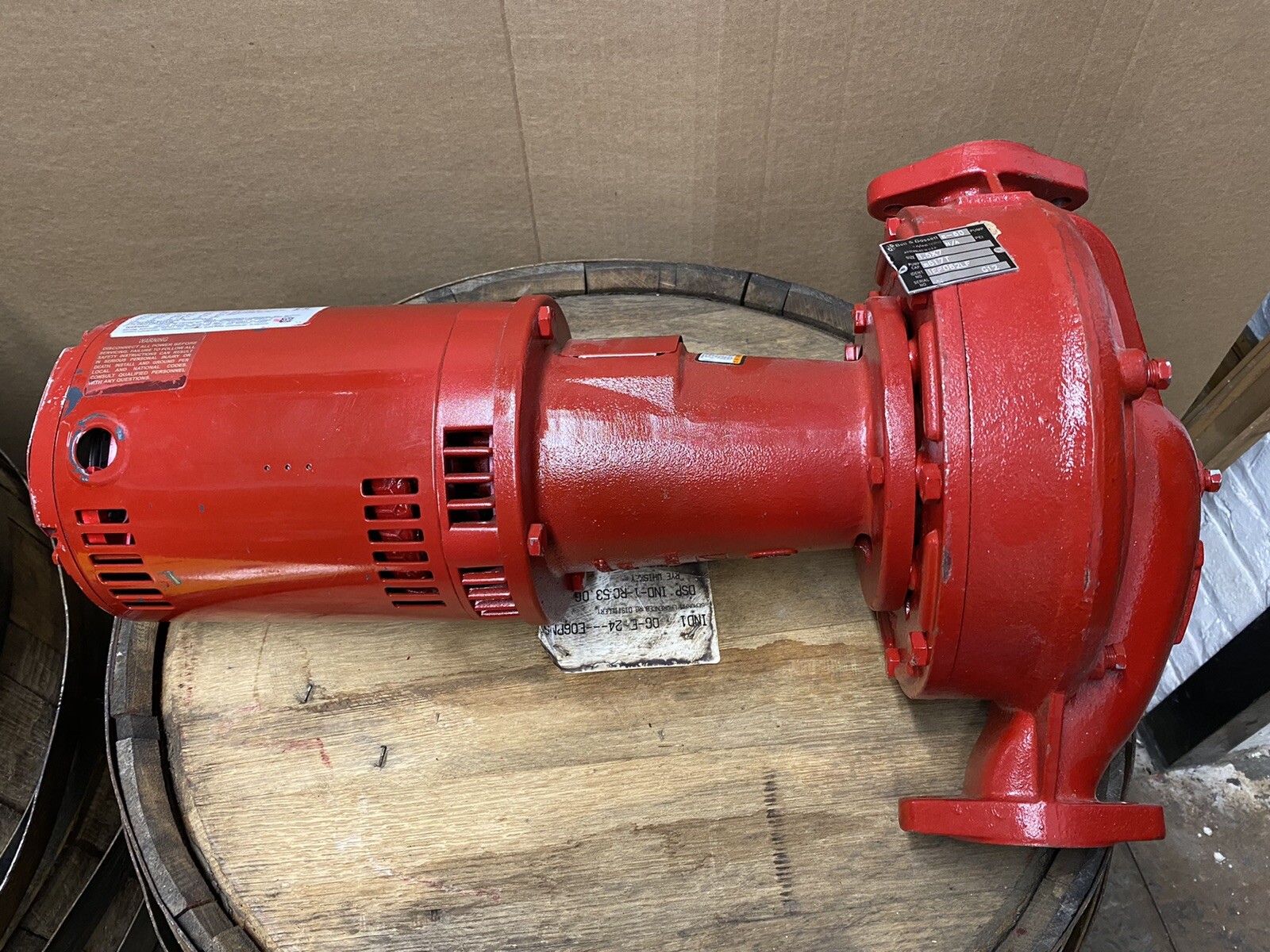 Bell u0026 Gossett - E617T Centrifugal Hot Water Circulating Pump for sale  online | eBay