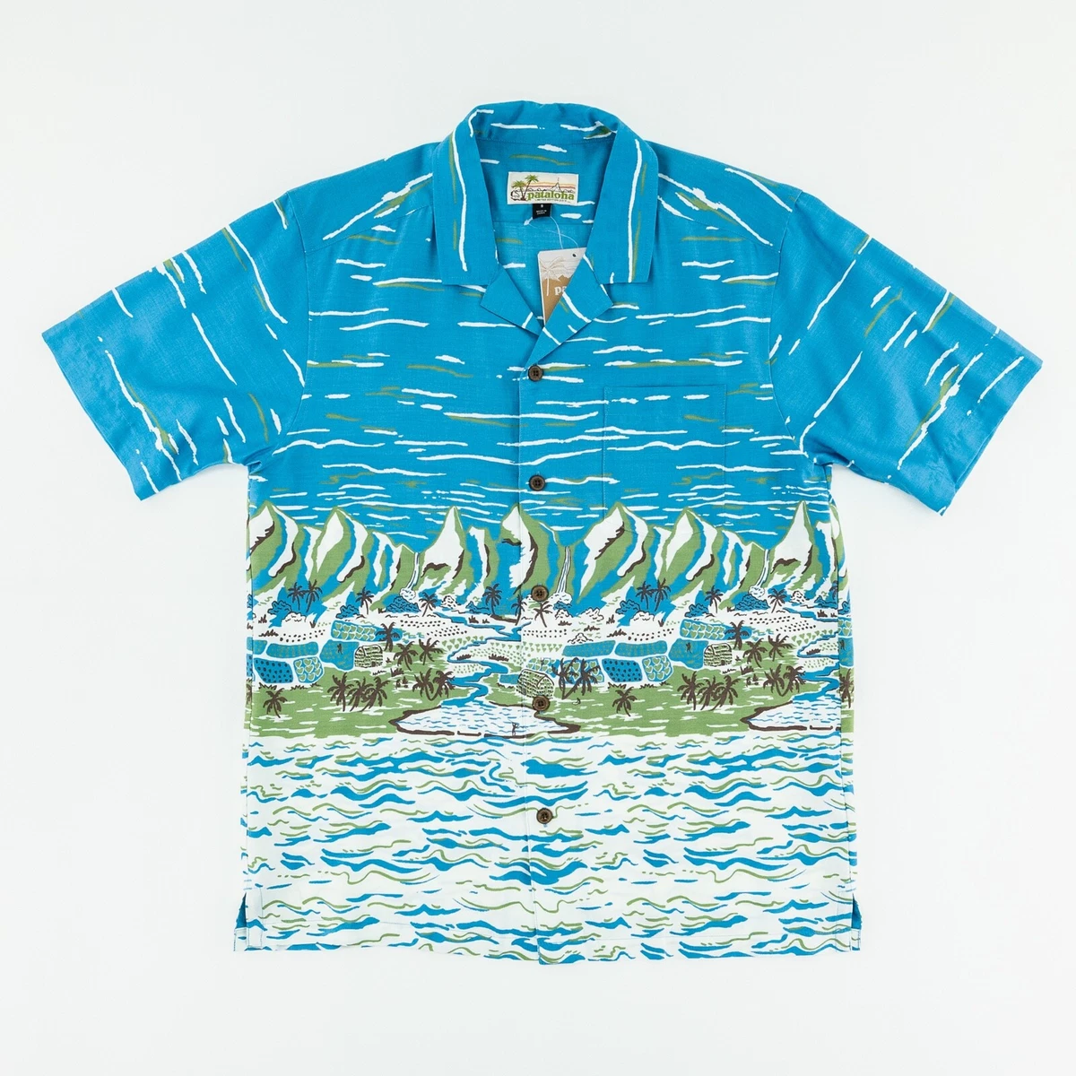 Patagonia Pataloha Limited Edition Mens Small Button Up Short